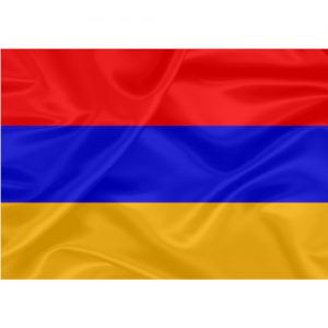 Bandeira Estampada Armênia