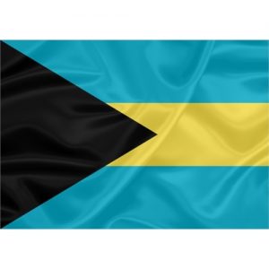 Bandeira Estampada Bahamas