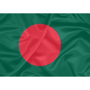 Bandeira Estampada Bangladesh