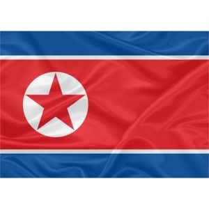 Bandeira Coréia do Norte