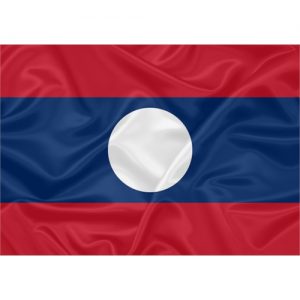 Bandeira Laos