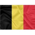 Bandeira Estampada Bélgica